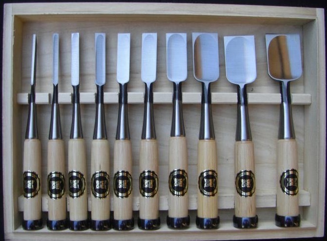Ōuchi Chisels 10-piece Set